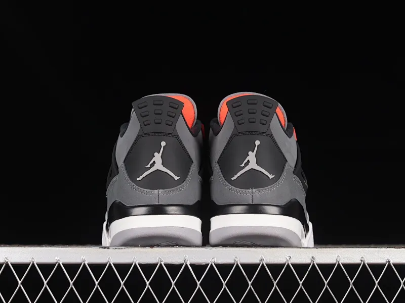 All categories Air Jordan Jordan series basketball shoes Air Jordan 4 LJR version Air Jordan 4 Retro "Infrared" AJ4 Joe 4 black gray infrared DH6927-061